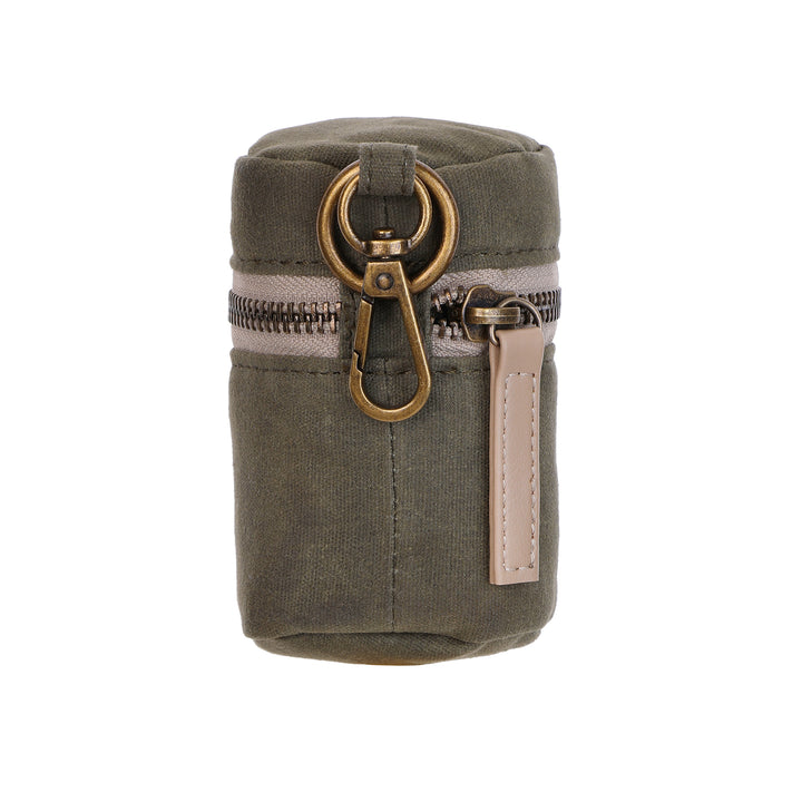 Waxed Canvas Pick-Up Bag Holder - Green