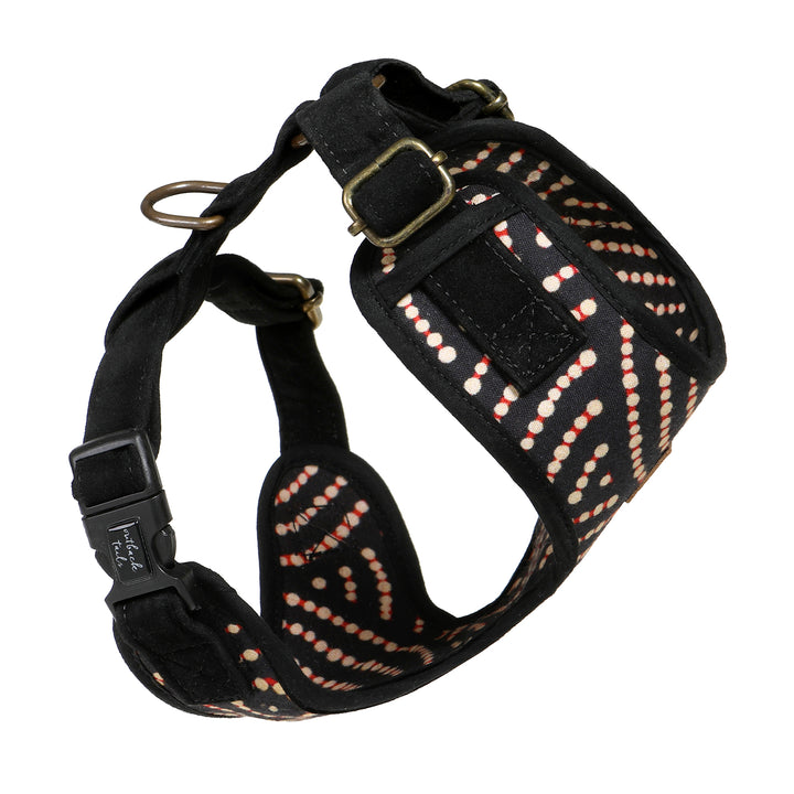 Canvas Dog Harness - Fire Country Dreaming