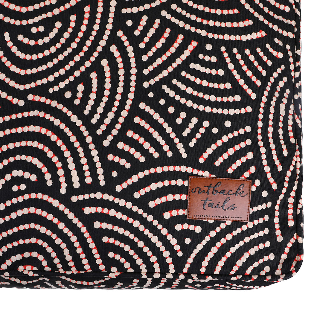 Dog Bed Cover - Fire Country Dreaming