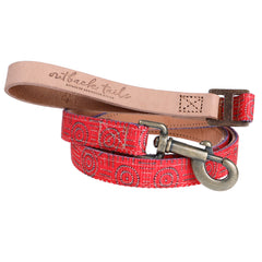 Leather Dog Lead - Water Dreaming