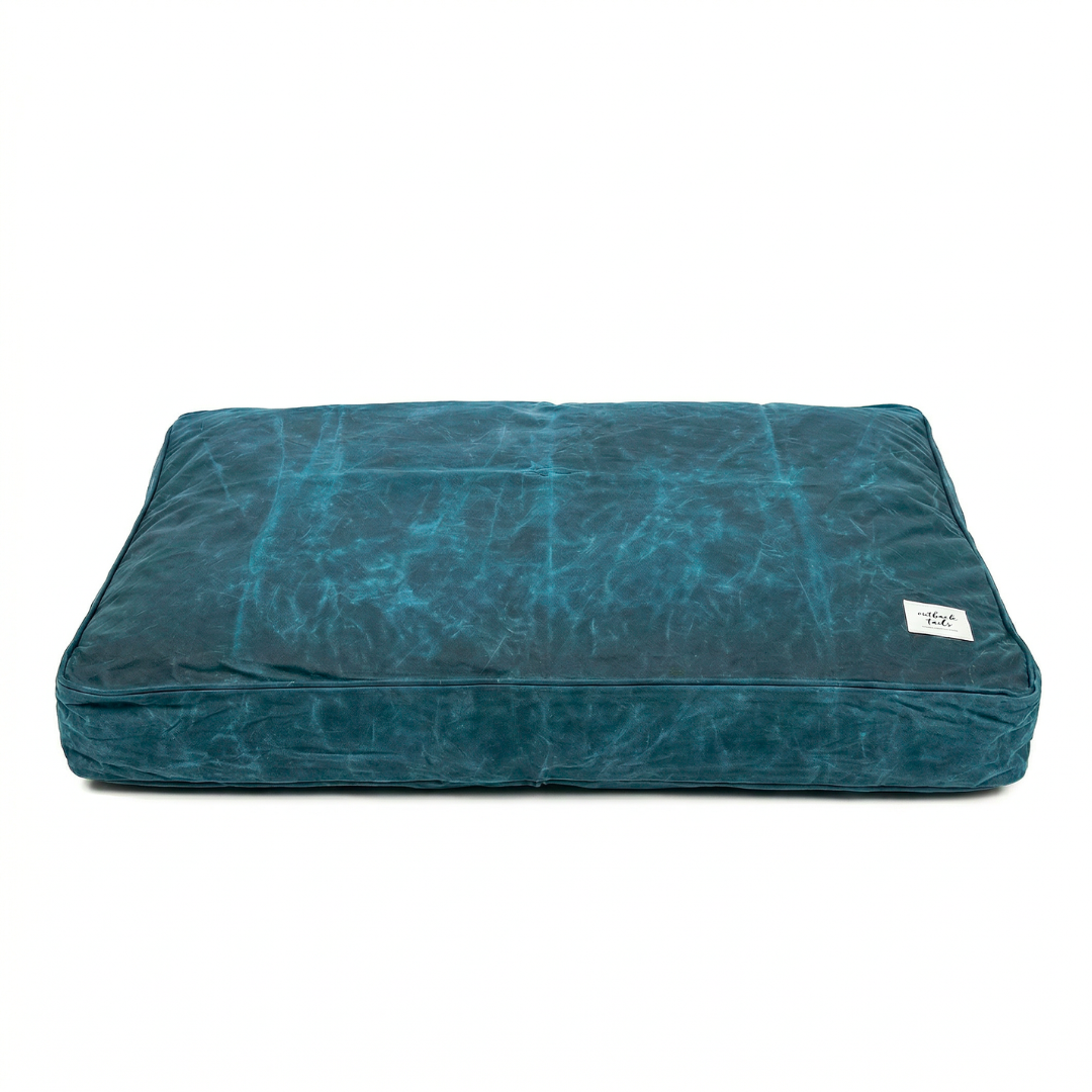 Waxed Canvas Dog Bed