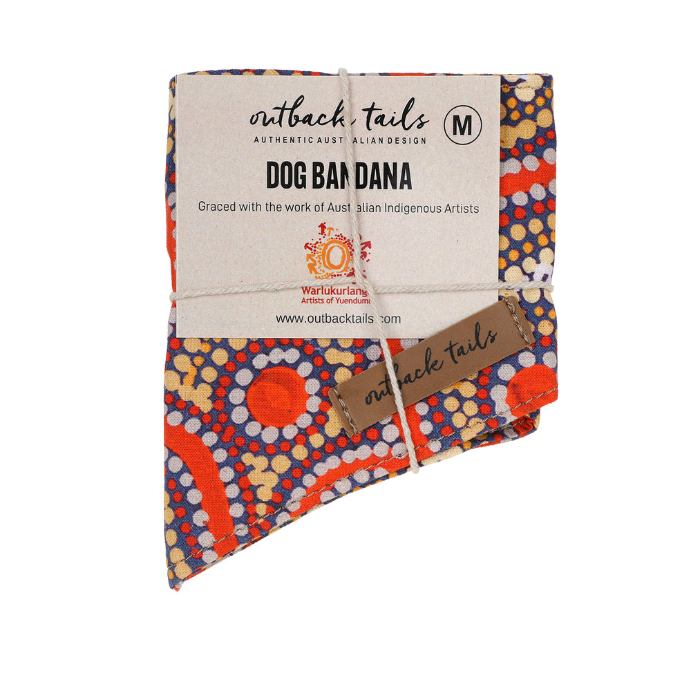 Dog Bandana - Snake Dreaming