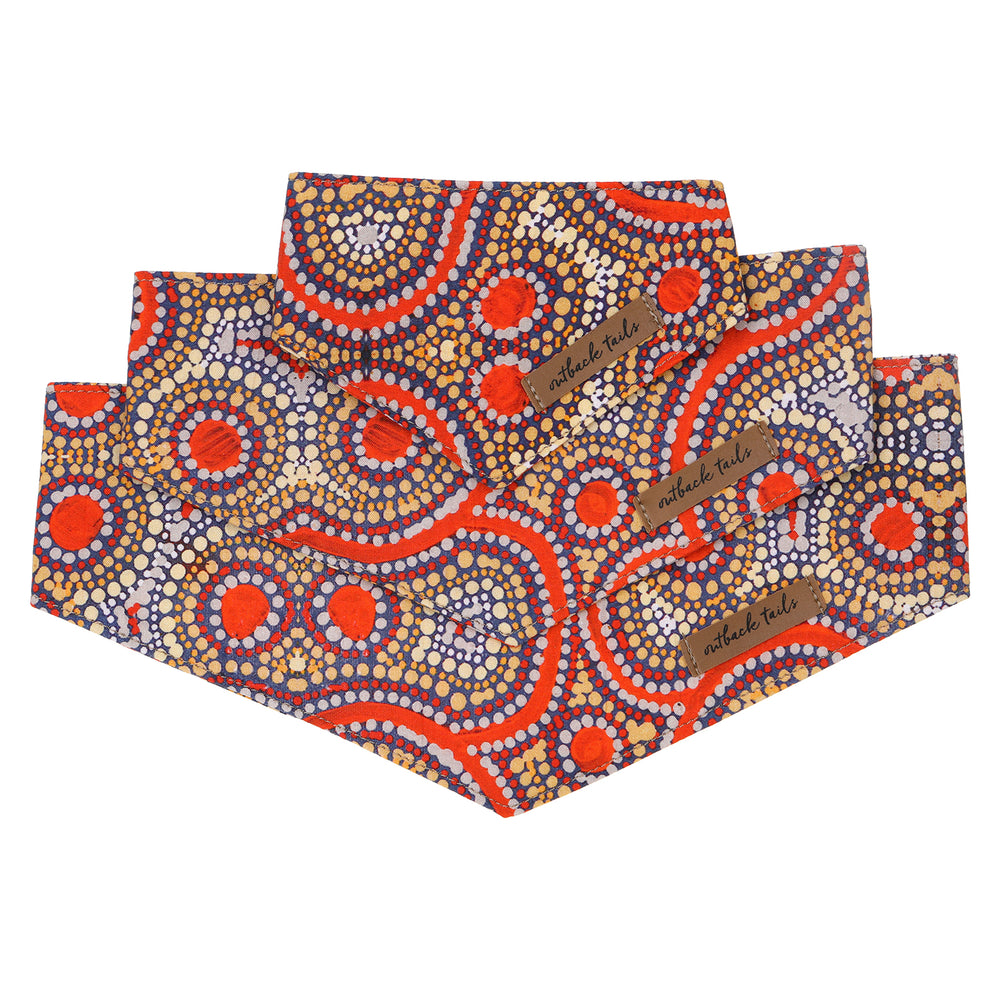 Dog Bandana - Snake Dreaming