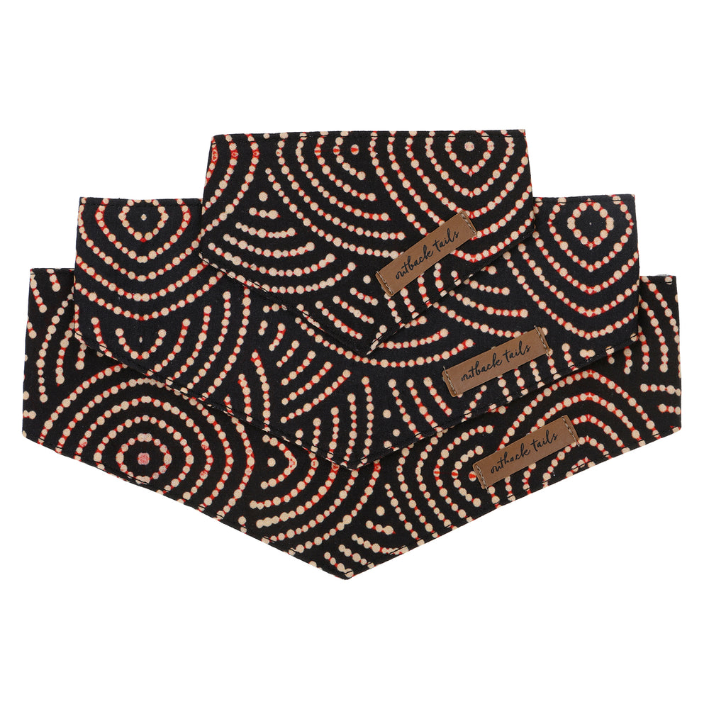 Dog Bandana - Fire Country Dreaming