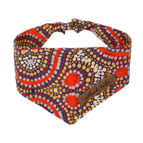 Dog Bandana - Snake Dreaming