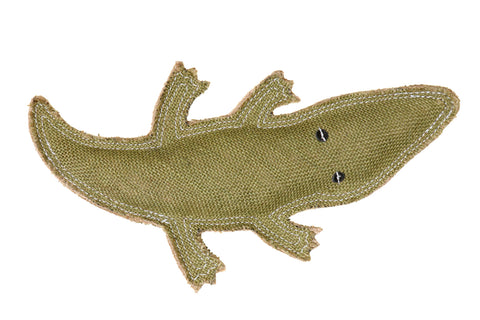 Outback Tails Corey The Croc Jute Chew Toy