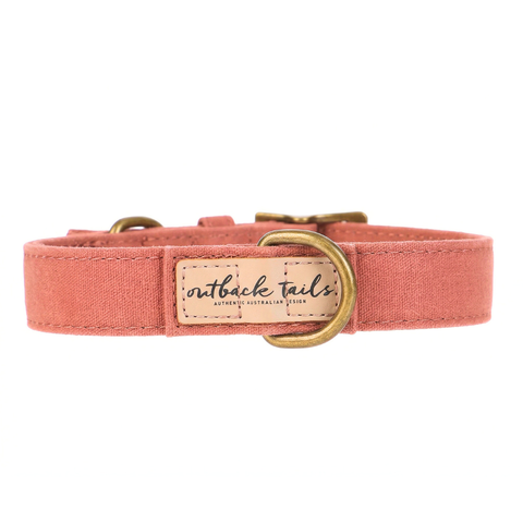 Waxed Canvas Dog Collar