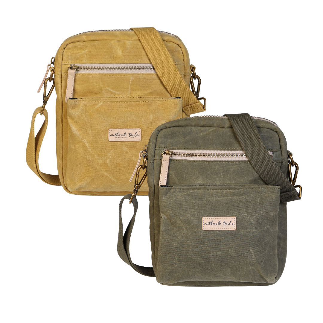Waxed Canvas Satchel