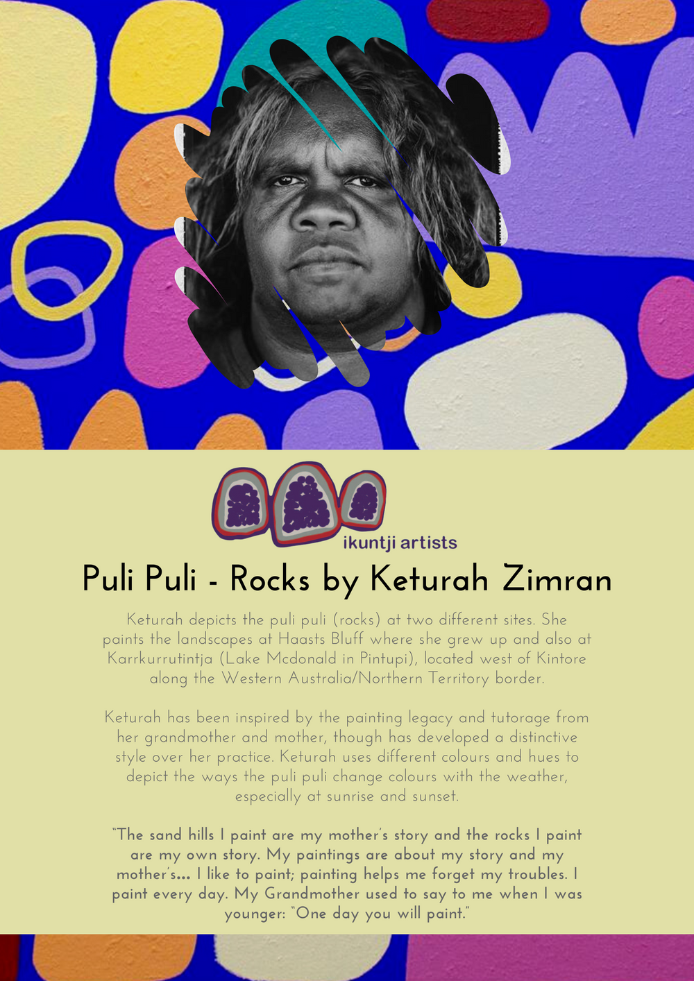 Vegan Canvas Dog Lead - Puli Puli Colour