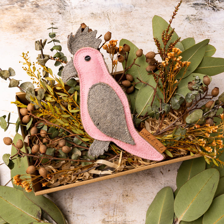 Outback Felt Toy - Gertie Galah