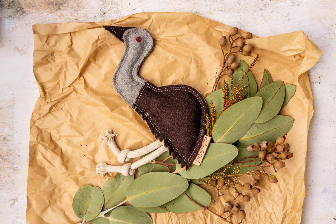 Outback Felt Toy - Ernie The Emu