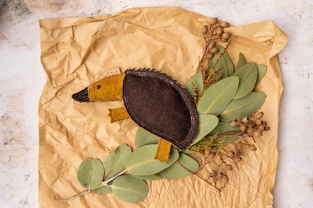 Outback Felt Toy - Ed The Echidna