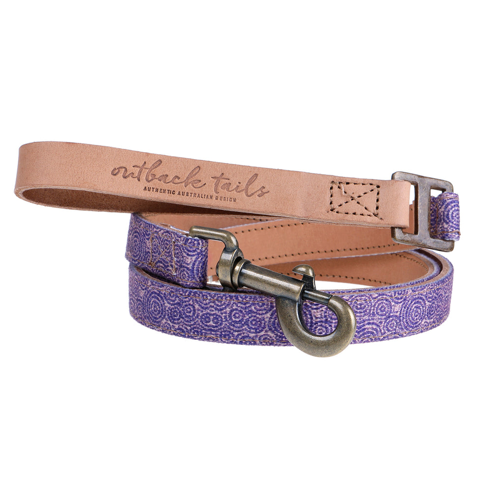 Leather Dog Lead - Ngama