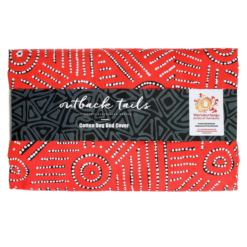 Dog Bed Cover - Water Dreaming