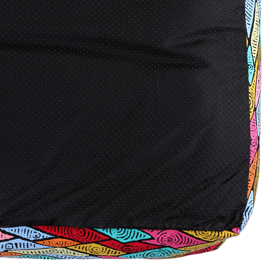 Rectangular Dog Bed - Sand Dunes (recycled poly stuffing)