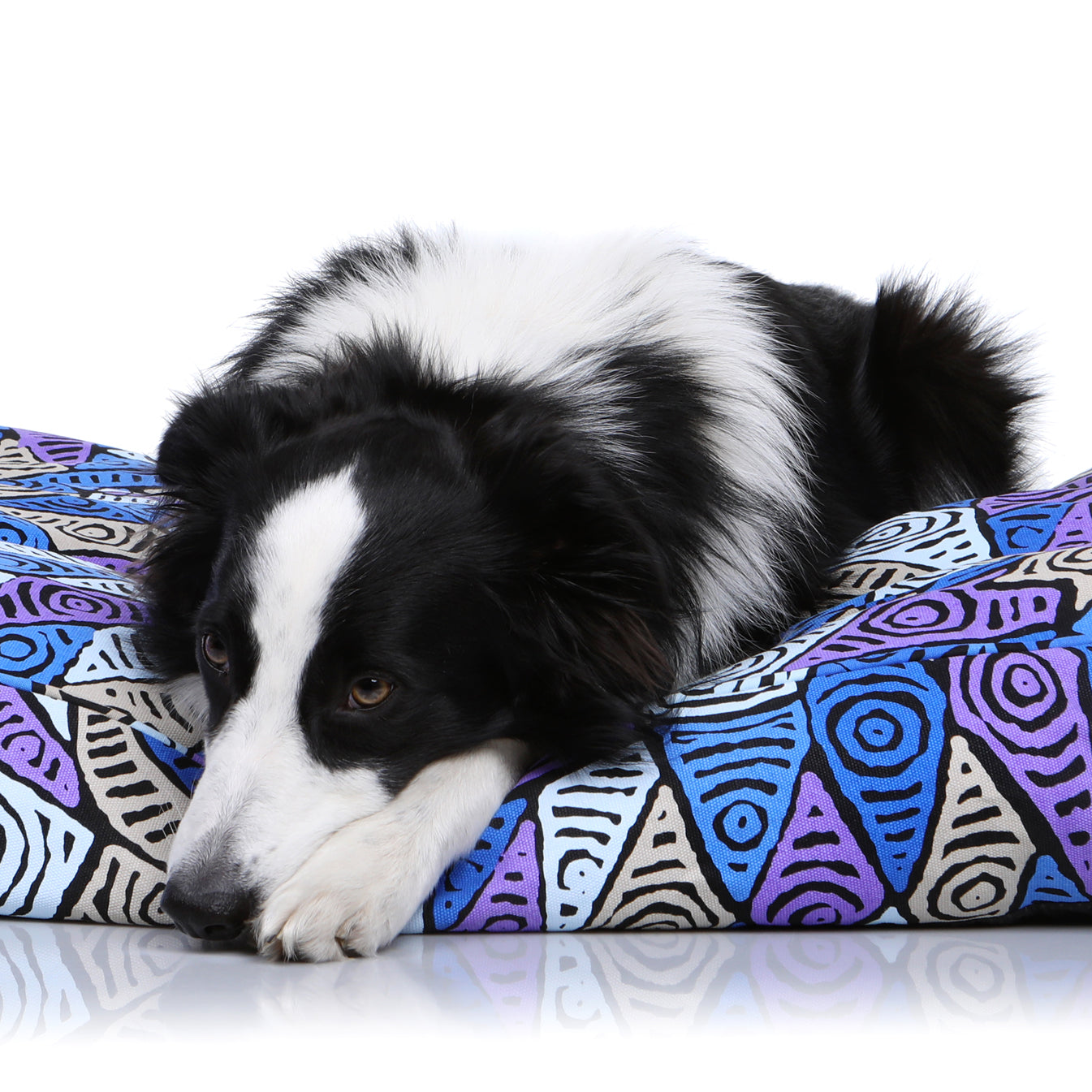 Rectangular Therapeutic Dog Bed - Salt Lakes