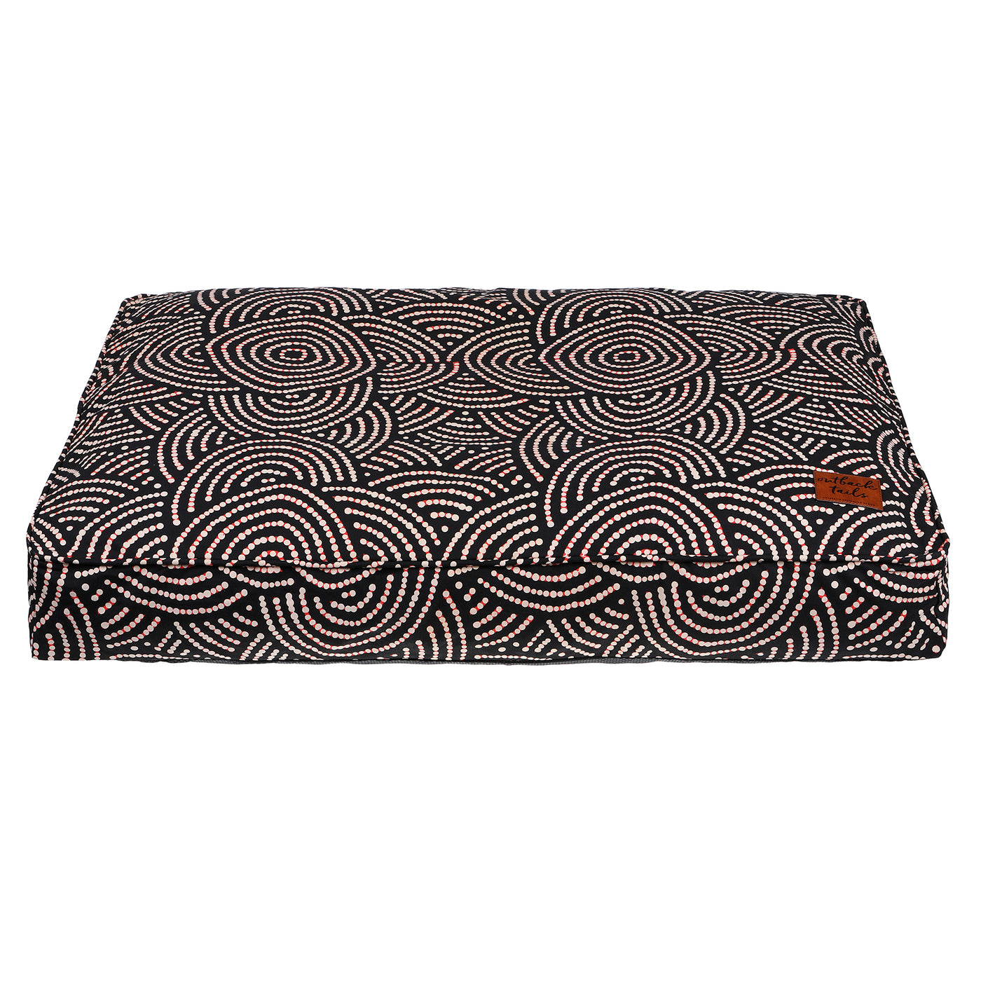 Rectangular Therapeutic Dog Bed - Fire Country Dreaming