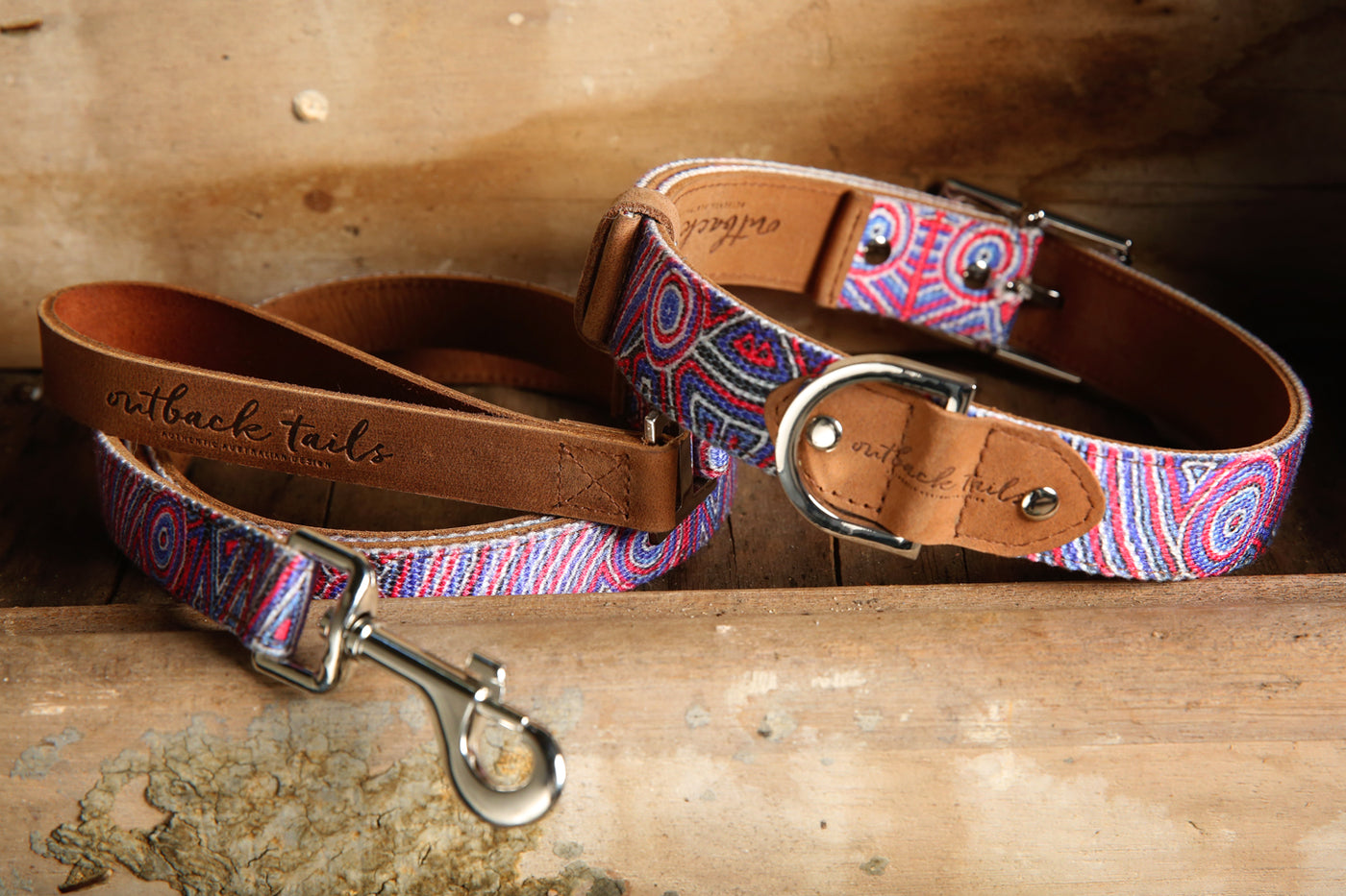 Leather Dog Lead - Digging For Truffles