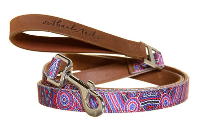 Leather Dog Lead - Digging For Truffles